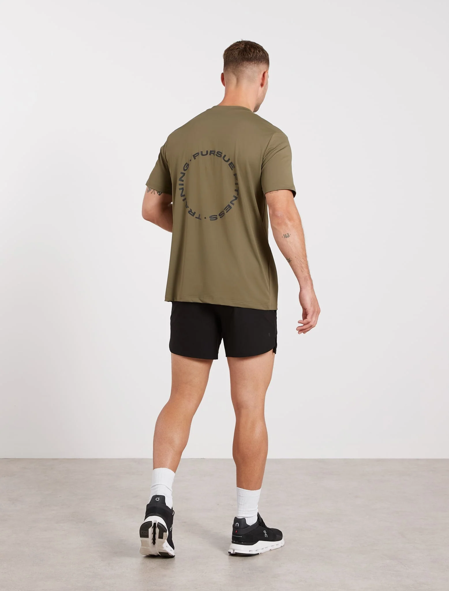 Training Club Relaxed Fit T-Shirt - Dull Olive - Image 5