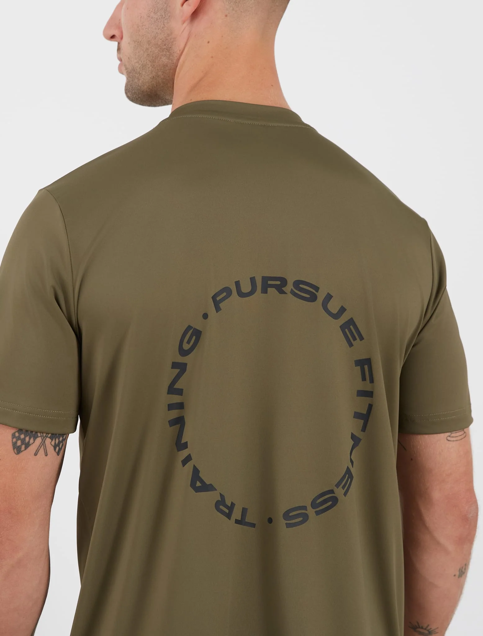 Training Club Relaxed Fit T-Shirt - Dull Olive - Image 7