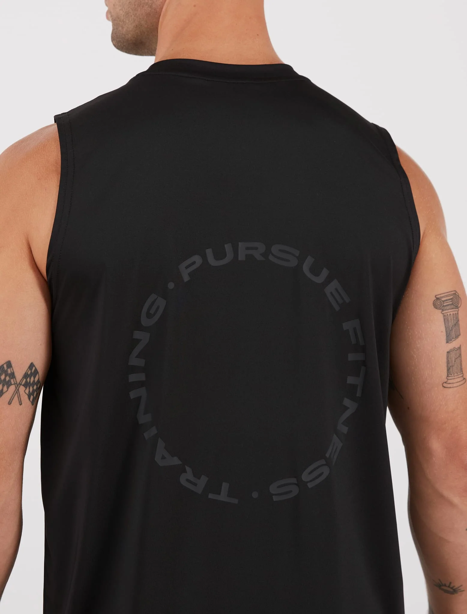Training Club Relaxed Fit Tank - Blackout - Image 6