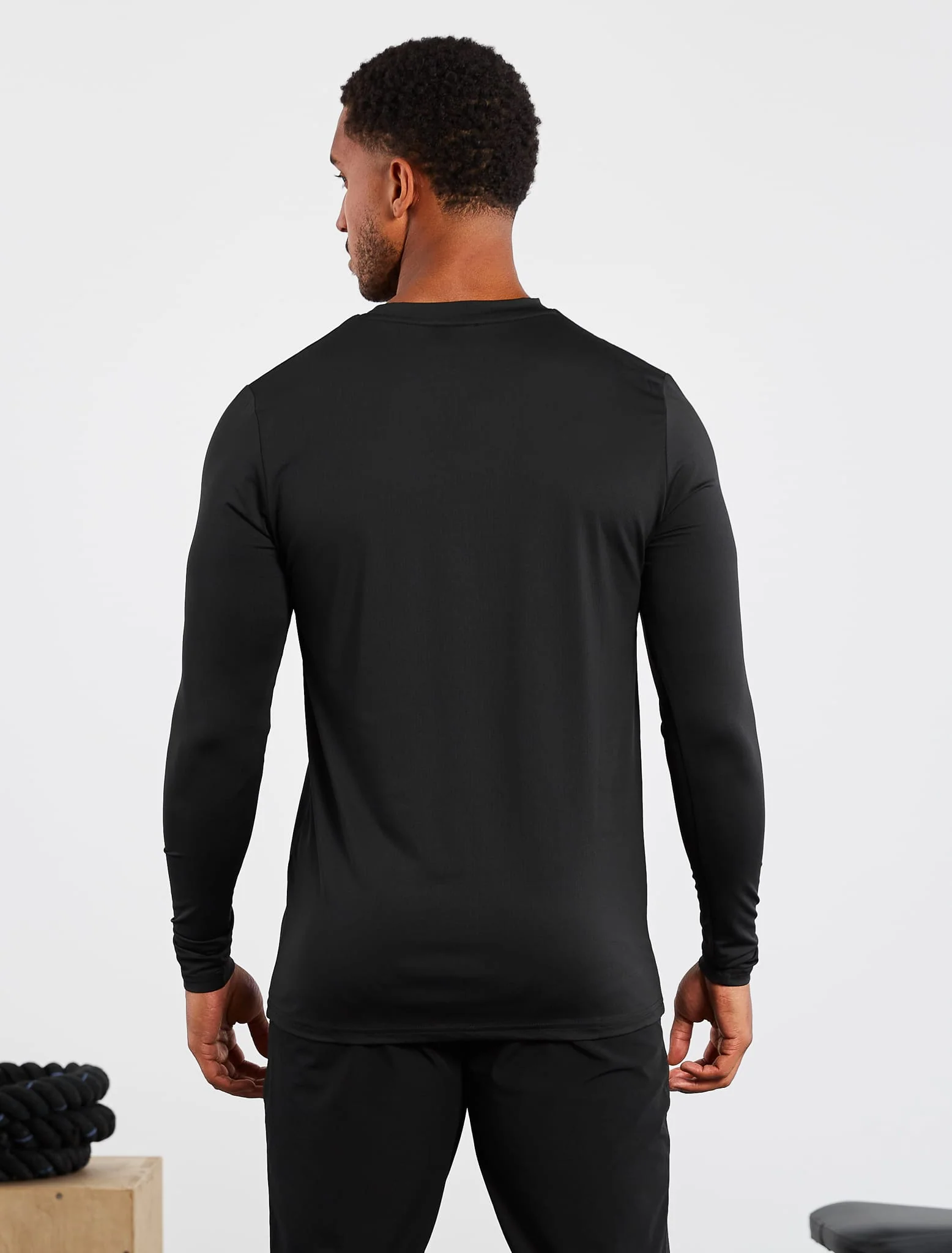 Training Long Sleeve T-Shirt - Black - Image 2