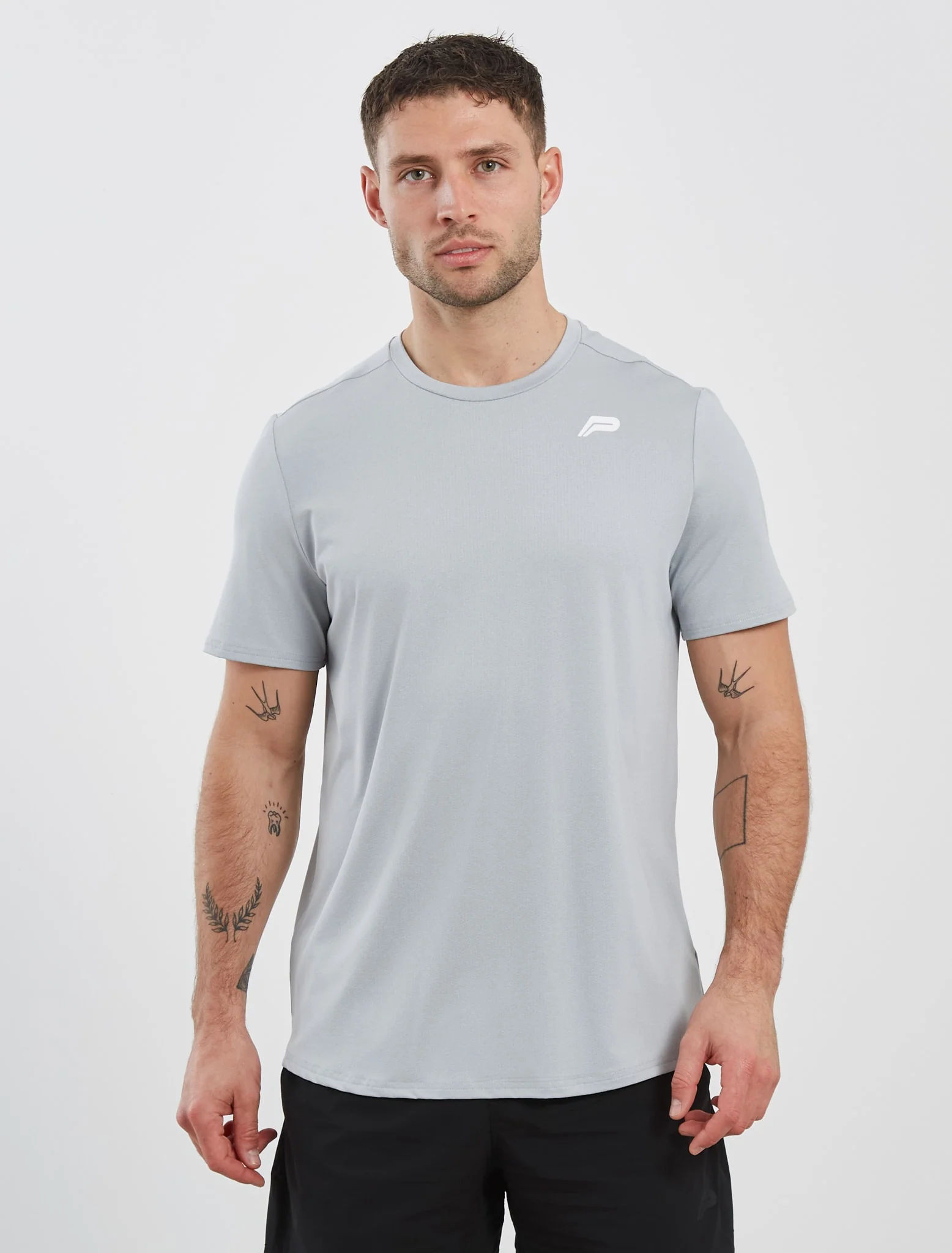 Training Relaxed Fit T-Shirt - Light Grey