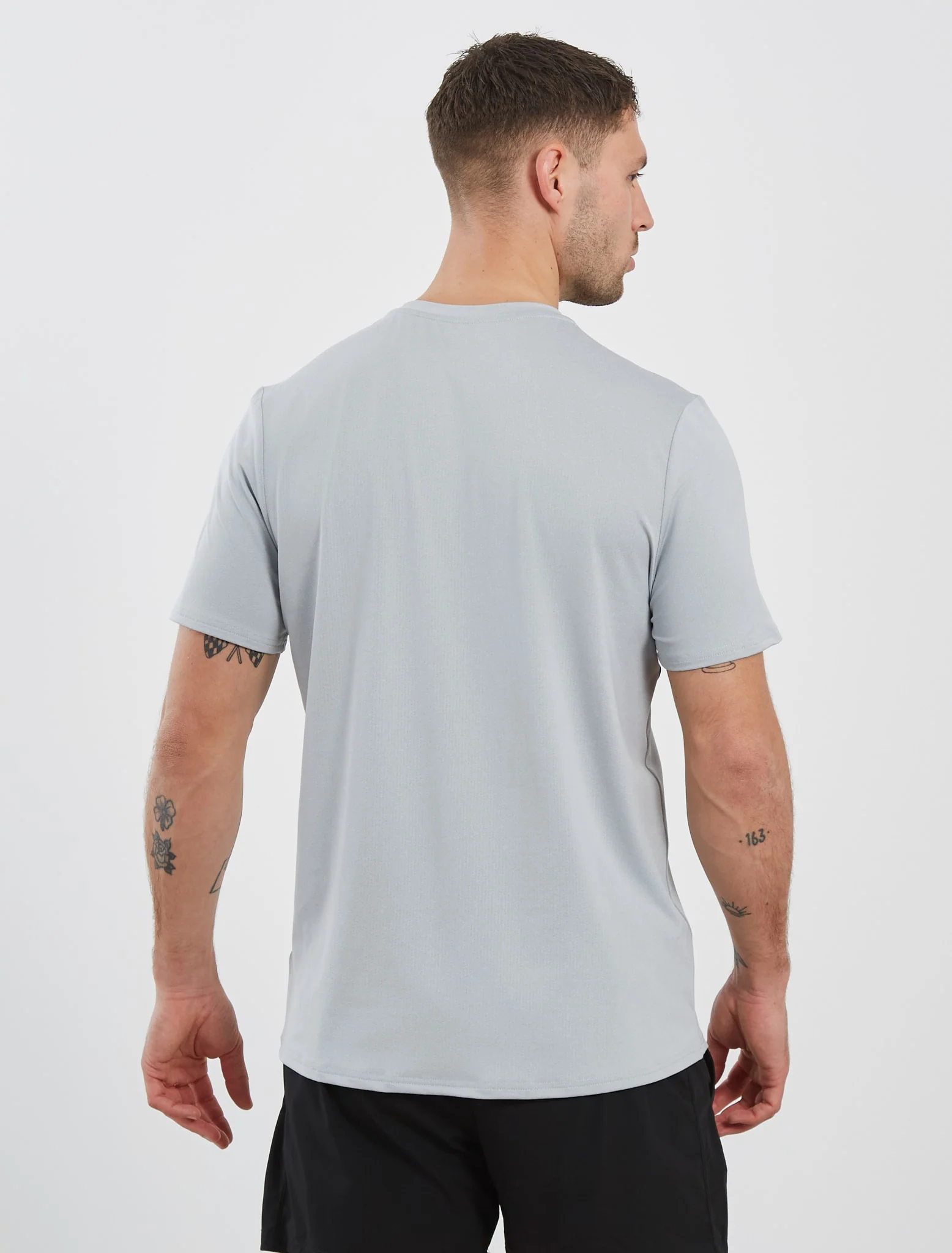 Training Relaxed Fit T-Shirt - Light Grey - Image 2