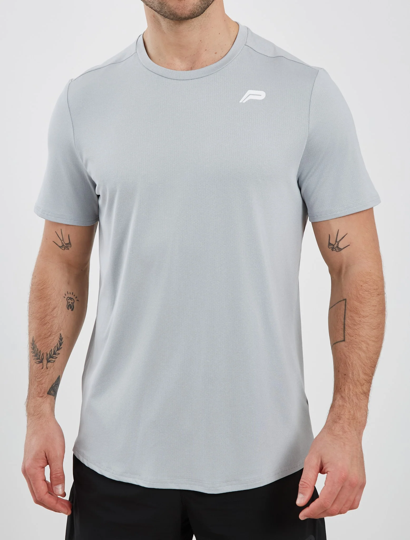 Training Relaxed Fit T-Shirt - Light Grey - Image 3