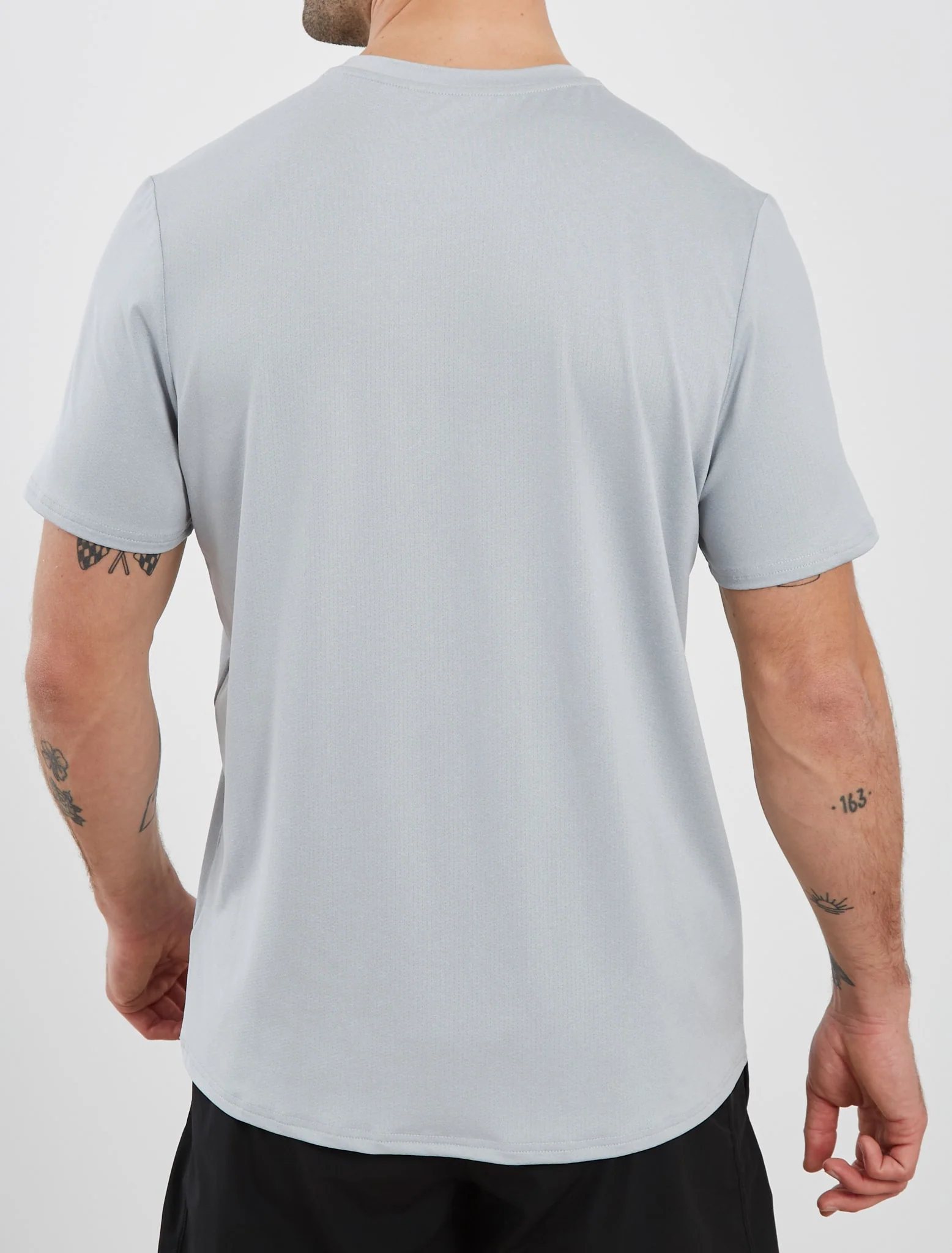 Training Relaxed Fit T-Shirt - Light Grey - Image 4