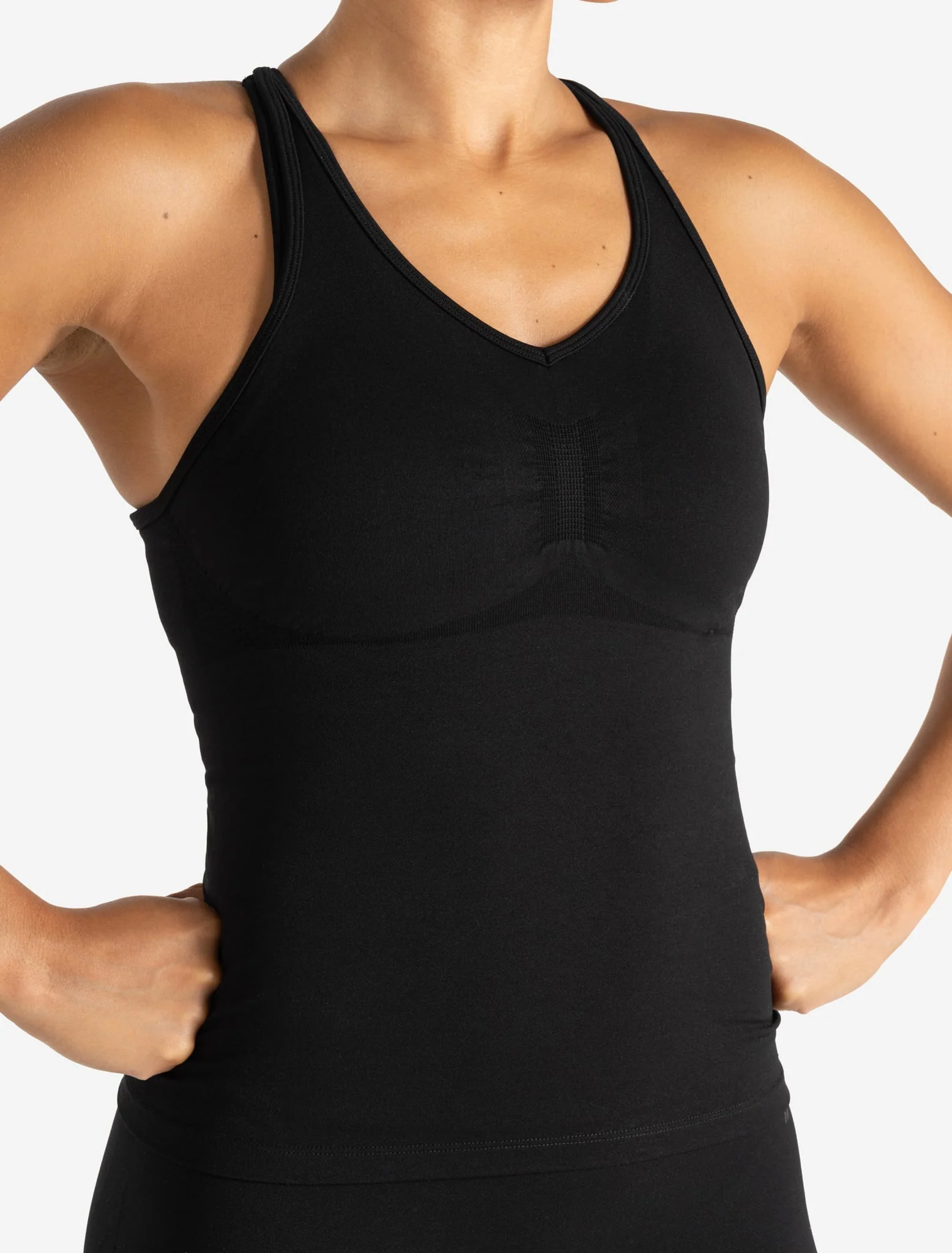 Training Seamless Vest - Black - Image 3