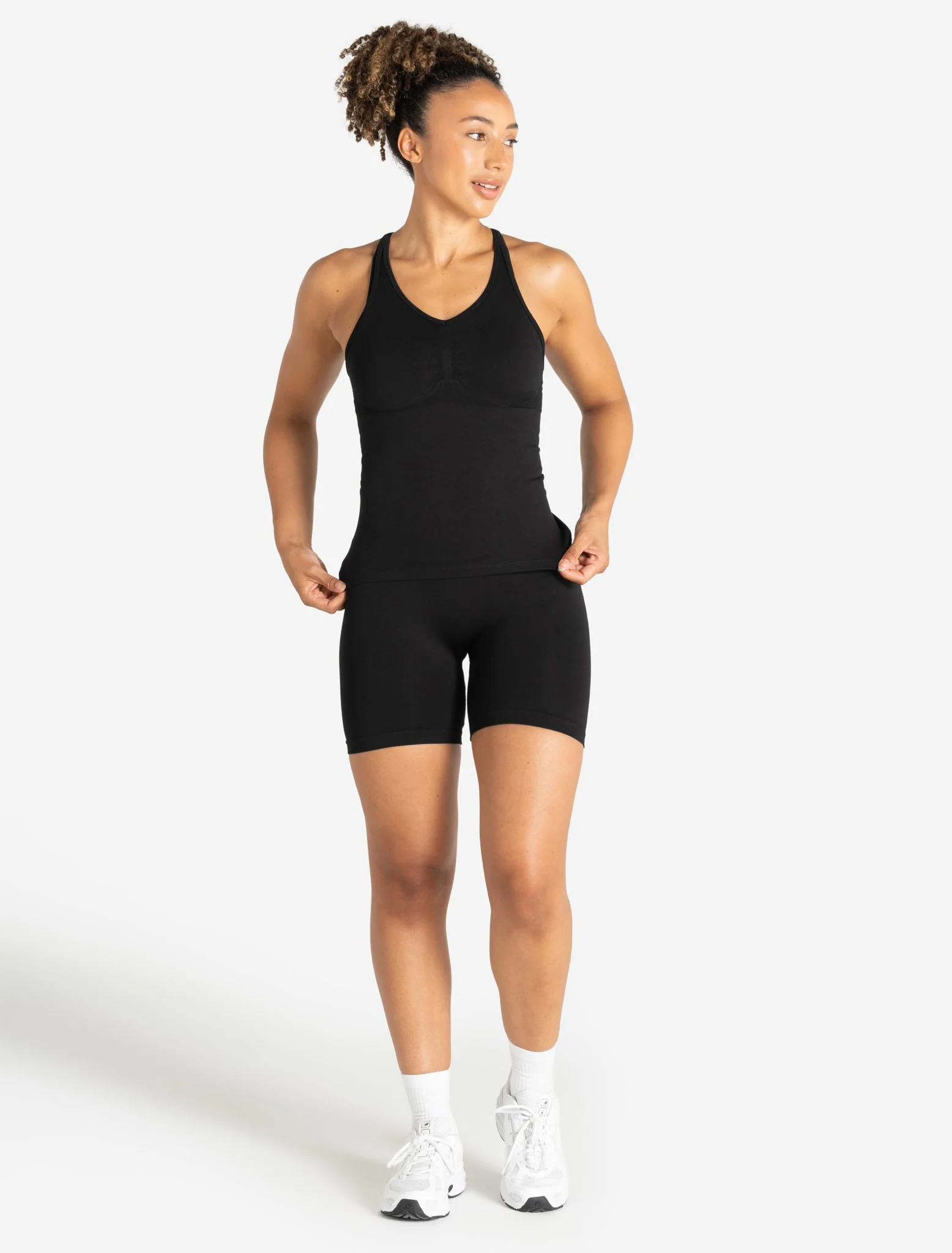 Training Seamless Vest - Black - Image 5