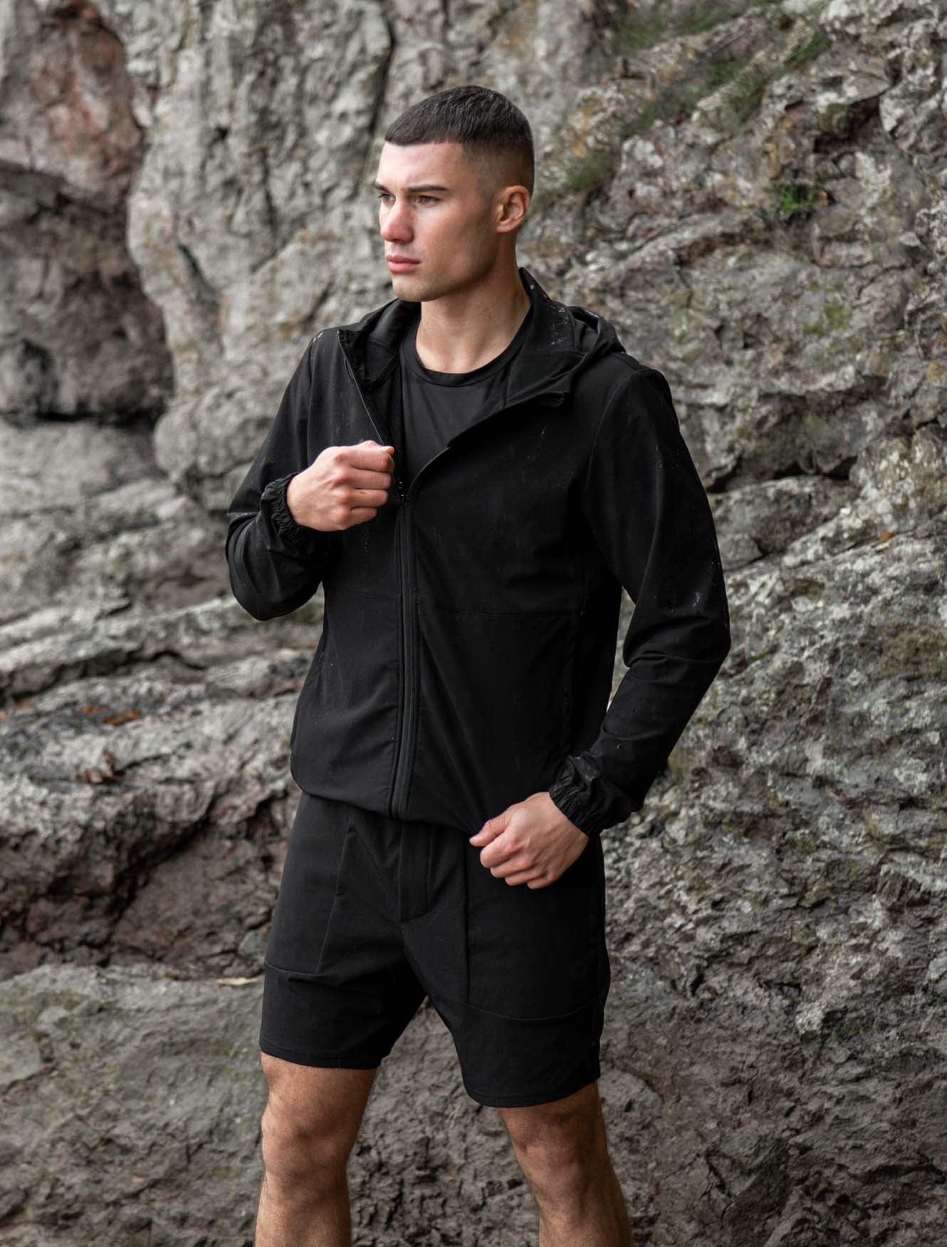 Utility 2-in-1 Shorts - Black - Image 9